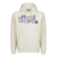 Oatmeal Heather easter mama bunny Premium Hoodie - Jasminsmagicworld