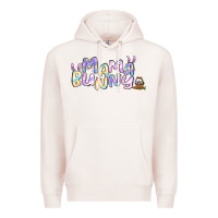Pale Pink easter mama bunny Premium Hoodie - Jasminsmagicworld