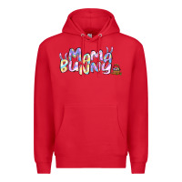 Red easter mama bunny Premium Hoodie - Jasminsmagicworld