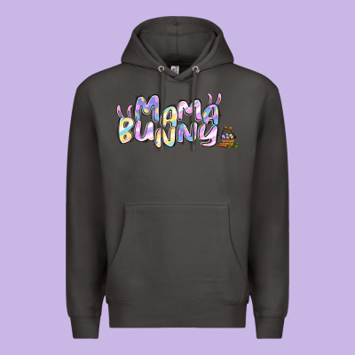 Easter Mama Bunny Premium Hoodie Designed By Jasminsmagicworld