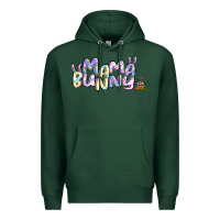 Sports Green easter mama bunny Premium Hoodie - Jasminsmagicworld
