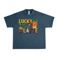 Midnight Navy lucky a latte Urban Heavy Tee - FaDigitalArtStudio