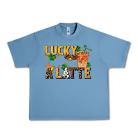 Pebble Blue lucky a latte Urban Heavy Tee - FaDigitalArtStudio