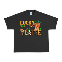 Pigment Black lucky a latte Urban Heavy Tee - FaDigitalArtStudio