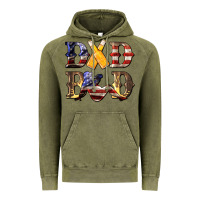 Vintage Olive American Flag Dad Bod Vintage Hoodie - LillyAllenDesigns