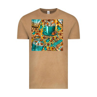 American Football Coffee Cups With Butterfly And Leopard Seamless Patt Vintage Tee | Teevron