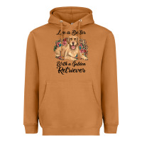Meerkat life is better with a golden retriever Heavyweight Hoodie - JahusDesignShop