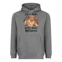 Storm life is better with a golden retriever Heavyweight Hoodie - JahusDesignShop