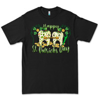 Black Happy St. Patrick's Day Tooth Dentist Premium Tee - CowGirlArtShop