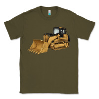 Army Green bulldozer Classic Tee - Artiststas