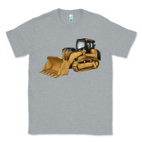 Heather Grey bulldozer Classic Tee - Artiststas
