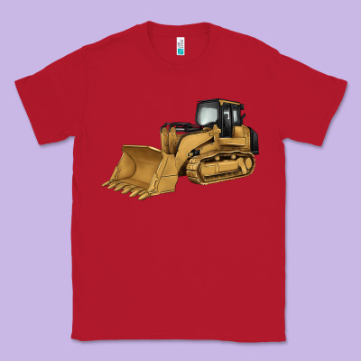 Bulldozer Classic Tee Designed By Artiststas