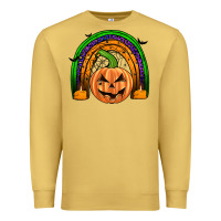 Antique Gold halloween rainbow Premium Sweatshirt - JahusDesignShop