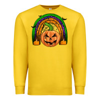Lemon halloween rainbow Premium Sweatshirt - JahusDesignShop