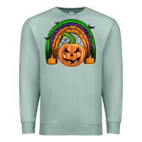 Seafoam halloween rainbow Premium Sweatshirt - JahusDesignShop