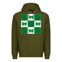 Army Green st patricks day  2 ös 4.19.29 Premium Hoodie - CowhideDigitalArt