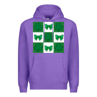 Purple st patricks day  2 ös 4.19.29 Premium Hoodie - CowhideDigitalArt