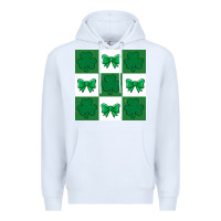 White st patricks day  2 ös 4.19.29 Premium Hoodie - CowhideDigitalArt