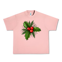 Salmon Mistletoe Urban Heavy Tee - BundleAndBundleShop