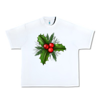 White Mistletoe Urban Heavy Tee - BundleAndBundleShop