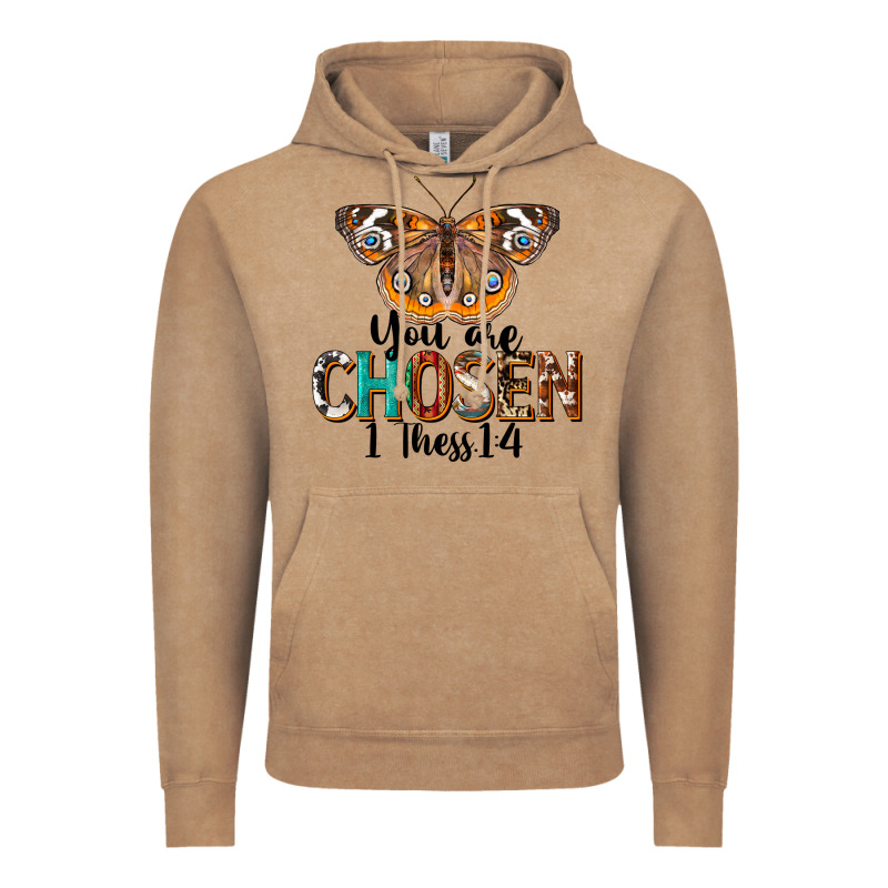 You Are Chosen Religious Vintage Hoodie by LillyAllenDesigns | Teevron
