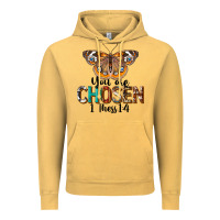Vintage Mustard You Are Chosen Religious Vintage Hoodie - LillyAllenDesigns