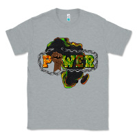 Heather Grey Power Black History Classic Tee - HowdyJamesFarm