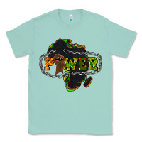 Seafoam Power Black History Classic Tee - HowdyJamesFarm