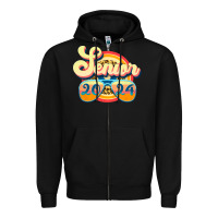 Black senior 2024 Zipper Hoodie - JahusDesignShop