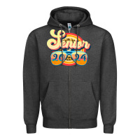 Charcoal Heather senior 2024 Zipper Hoodie - JahusDesignShop