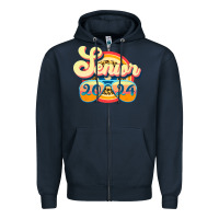 Navy senior 2024 Zipper Hoodie - JahusDesignShop