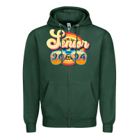 Sports Green senior 2024 Zipper Hoodie - JahusDesignShop