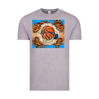 Vintage Zinc basketball Vintage Tee - FaDigitalArtStudio