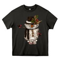 Asphalt snowman gnome Heavy Core Tee - CowGirlArtShop