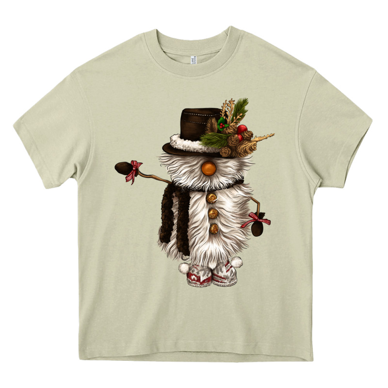 Snowman Gnome Heavy Core Tee by CowGirlArtShop | Teevron