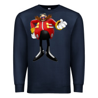 Navy doctor eggman Premium Sweatshirt - DesigneFamous