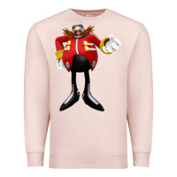 Pale Pink doctor eggman Premium Sweatshirt - DesigneFamous