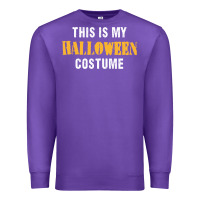 Purple this is my halloween costume Premium Sweatshirt - DesigneFamous