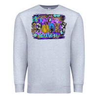 Heather Grey it's spooky season Premium Sweatshirt - JahusDesignShop