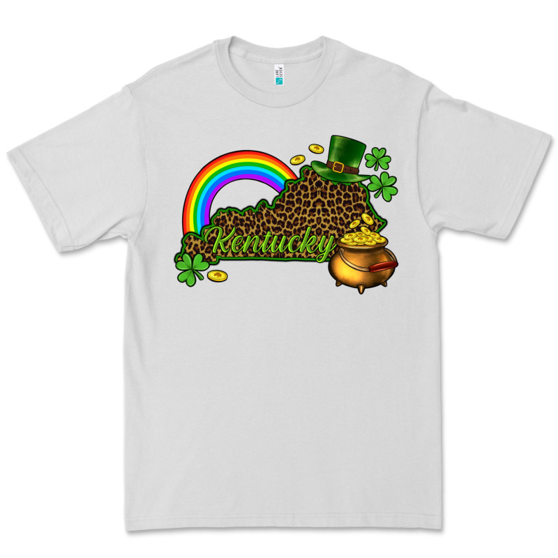 Kentucky Map St.patricks Premium Tee by CowGirlArtShop | Teevron