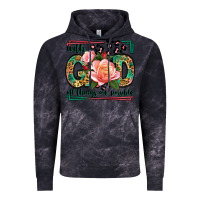 Cloud Black With god all things are possible leopard frame Vintage Hoodie - LillyAllenDesigns