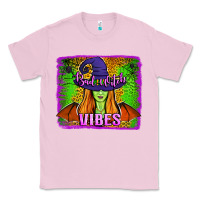 Bubblegum Pink bad witch vibes Classic Tee - Jasminsmagicworld
