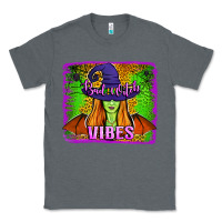 Charcoal Heather bad witch vibes Classic Tee - Jasminsmagicworld