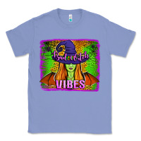 Colony Blue bad witch vibes Classic Tee - Jasminsmagicworld