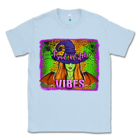 Dusty Blue bad witch vibes Classic Tee - Jasminsmagicworld