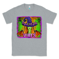 Heather Grey bad witch vibes Classic Tee - Jasminsmagicworld