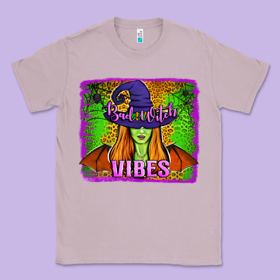 Bad Witch Vibes Classic Tee Designed By Jasminsmagicworld