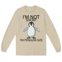 Mushroom I'm Not Short I'm Penguin Size Long Sleeve Tee - Bettercallsaul