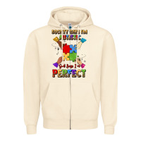 Sandshell society says i'm autistic god says i'm perfect Zipper Hoodie - JahusDesignShop