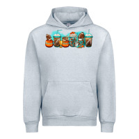 Heather Grey american football coffee cups Urban Hoodie - Jasminsmagicworld